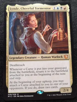Lynde, Cheerful Tormentor - MIC - NM Unplayed - EN - 038 - Image 1