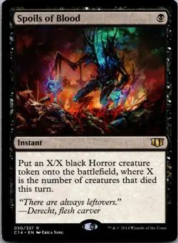 Spoils of Blood 30 Rare Commander 2014 Magic: The Gathering Lightly Played - Image 1