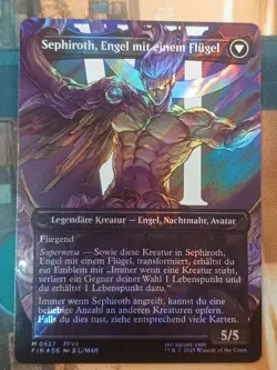 Mtg Final Fantasy Sephiroth Sagenumwobener SOLDAT V4 Surge Foil Deutsch NM Mint - Image 2