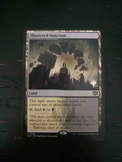 Shattered Sanctum - Promo Pack: Secrets of Strixhaven - Stamped Promo - Image 1