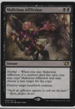Commander 2014 #25 Malicious Affliction - Image 1