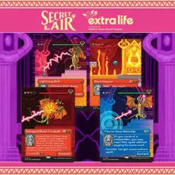 Secret Lair Pixel Perfect Extra Life Rainbow Foil Box Magic: The Gathering 2024 - Image 1