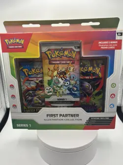 Pokemon TCG First Partner Illustration Collection Series 1 (SEALED BOX) - Image 3