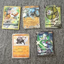 Pokemon TCG Zapdos, Lucario ex, Gallade V, Sandaconda V 5-Card Lot English - Image 1