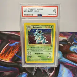 1999 Pokemon Jungle Nidoqueen Holo Rare PSA Grade NM 7 7/64 - Image 1