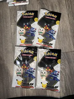Pokemon TCG Alola First Partner Pack 25th Anniversary NEW SEALED Lot Of 4x 820650809620 - Image 1