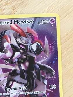 Armored Mewtwo SM228 Swirl Holo Rare Fall 2019 Collector Chest Promo Pokemon NM - Image 5