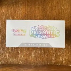 Pokemon TCG Scarlet Violet Prismatic Evolutions Elite Trainer Box ETB New Sealed - Image 2