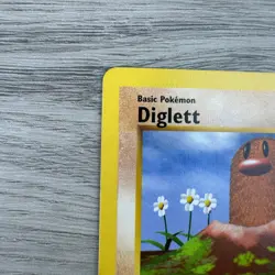 Pokemon Diglett 47/102 1st Edition Base Set Shadowless WOTC 1999 LP - Image 4