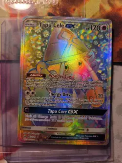 Tapu Lele GX 155/145 Hyper Secret Rare SM Guardians Rising Pokemon 2017 MP WOW - Image 1