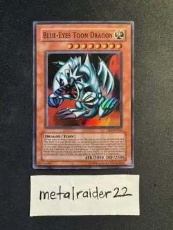 Yugioh Blue-Eyes Toon Dragon DB1-EN066 Dark Beginning 1 Unlimited Near Mint - Image 1