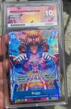 One Piece Emperors In The New World Buggy OP09-051 ACE 10 Perfect Subgrades - Image 4
