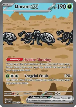Durant ex Special Illustration Rare SV08: Surging Sparks 236/191 NM - Image 1