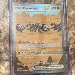 Pokemon TCG Durant ex 236/191 Sv08 Surging Sparks Special Illustration Rare Holo - Image 1