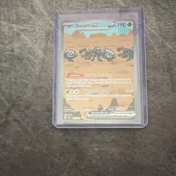 Pokemon TCG Durant ex #236/191 SV08 Surging Sparks SIR Holo EN 190 HP - Image 1