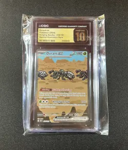 Durant ex CGC Pristine 10 Special Illustration Rare Sv08 Surging Sparks 236/191 - Image 1