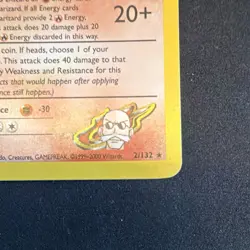 Pokemon TCG Blaine's Charizard Gym Challenge 2 Holo Unlimited Rare - Image 3