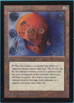Illusionary Mask Collectors' Edition NM (Reserved List MTG Magic Card) (517573) - Image 1