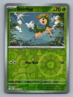 Deerling #006/086 Reverse Holo White Flare (Narano) Pokemon Card - NM - Image 1