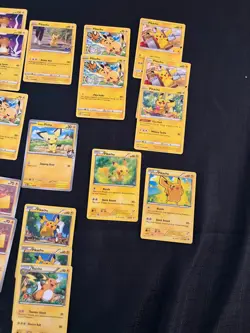 Mix Lot of Pikachu Pokemon Cards w/ Evolutions - Image 3