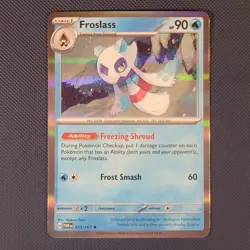 Froslass 053/167 - Twilight Masquerade - Rare Holo Pokemon Card - NM - Image 1