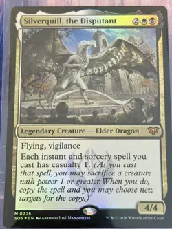 Silverquill, the Disputant Secrets of Strixhaven Foil - Image 1