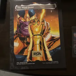 Magic the Gathering PSA Magazine Promo Swords to Plowshares Thanos - Image 3