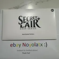 MTG Secret Lair x Hard-Boiled Thrillers - Non-Foil - Sealed - Image 1