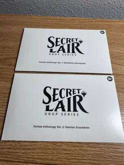 Secret Lair Lot - Outlaw Anthology Vol. 1 & 2 (Non-Foil Edition) Sealed MTG - Image 1
