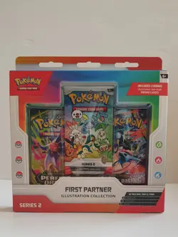 3 X Series 2 Pokemon TCG: First Partner Illustration Collection Box Sealed - Image 5