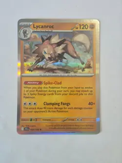 Lycanroc 085/159 Rare Journey Together Pokemon Holo Near Mint - Image 1