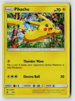 Pokemon McDonald's Promos 2017 #005/012 Pikachu - Image 1