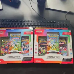 Pokemon TCG First Partner Illustration Collection Series 2 2 Boxes Promo 2022 - Image 1