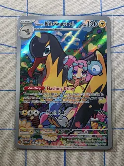 Iono’s Kilowattrel 163/159 – SV09 Journey Together – Holo Rare – Pokemon TCG - Image 1