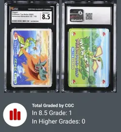 Pokemon Top-Seika Flygon Advanced Gen. 3D Series CGC 8.5 POP 1! None higher! - Image 5