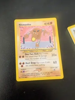 Pokemon TCG Hitmonlee 42/105 Neo Destiny - Image 1