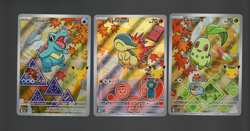 Pokemon TCG: First Partner Illustration Collection Series 2 - Johto Set - Image 1