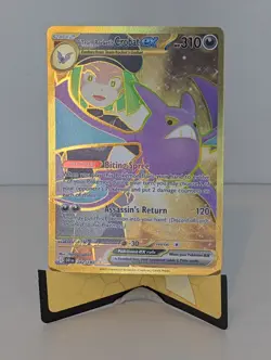 Pokemon TCG Team Rocket's Crobat Ex 242/182 Gold Hyper Rare Destined Rivals M/NM - Image 1