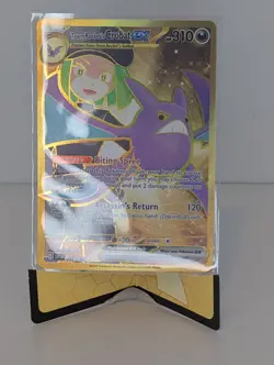 Pokemon TCG Team Rocket's Crobat Ex 242/182 Gold Hyper Rare Destined Rivals M/NM - Image 2