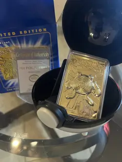 1999 Pokemon Burger King 23K Gold Plated Metal Cards Complete Sealed Set of 6 - Image 4