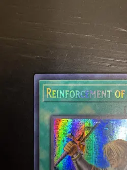 Yu Gi Oh! Reinforcement Of The Army MAMA-EN108 Secret Pharaoh’s Rare 1st Edition - Image 3