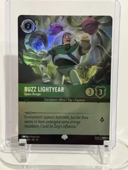 Buzz Lightyear Space Ranger Foil 76/204 Wilds Unknown Disney Lorcana - Image 1