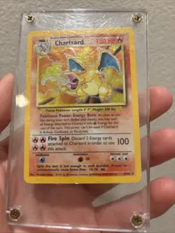 1999 Vintage Charizard Base Set Holo 4/102 Pokemon Card Wizards Of The Coast - Image 1