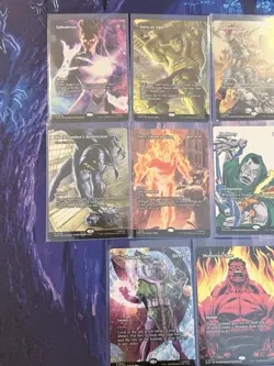 Mtg Marvel Superhero’s MAR Bonus Sheet Lot X13 Non Foil - Image 4