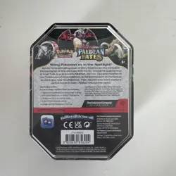 Pokemon Scarlet & Violet Paldean Fates Charizard EX Tin NEW SEALED - Image 3