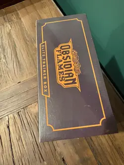 Pokemon TCG 2023 Obsidian Flames Elite Trainer Box ETB Sealed (Rip In Plastic) - Image 3
