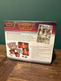 Pokemon TCG 2023 Obsidian Flames Elite Trainer Box ETB Sealed (Rip In Plastic) - Image 5