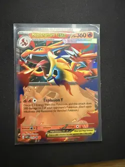 Mega Charizard Y ex MEP030 - Black Star Promo - Mega Evolution - Pokemon - NM/M - Image 1