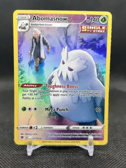 Abomasnow Ultra Rare SWSH10: Astral Radiance TG01/TG30 NM Pokemon - Image 1