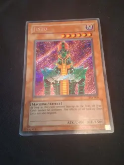 Yu-Gi-Oh! TCG Jinzo Pharaoh's Servant PSV-000 Unlimited Secret Rare - Image 1